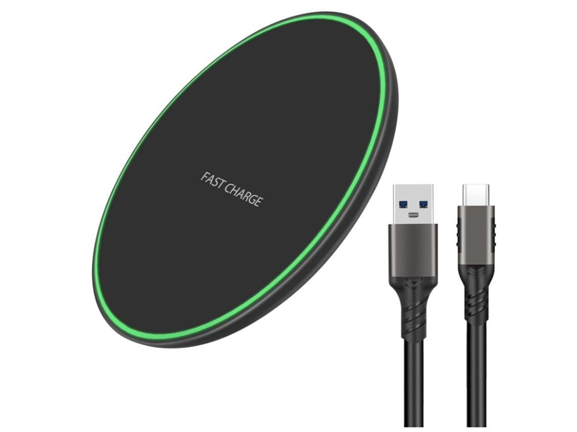Cargador Inalámbrico Ojd Para Samsung Yemaesre Negro