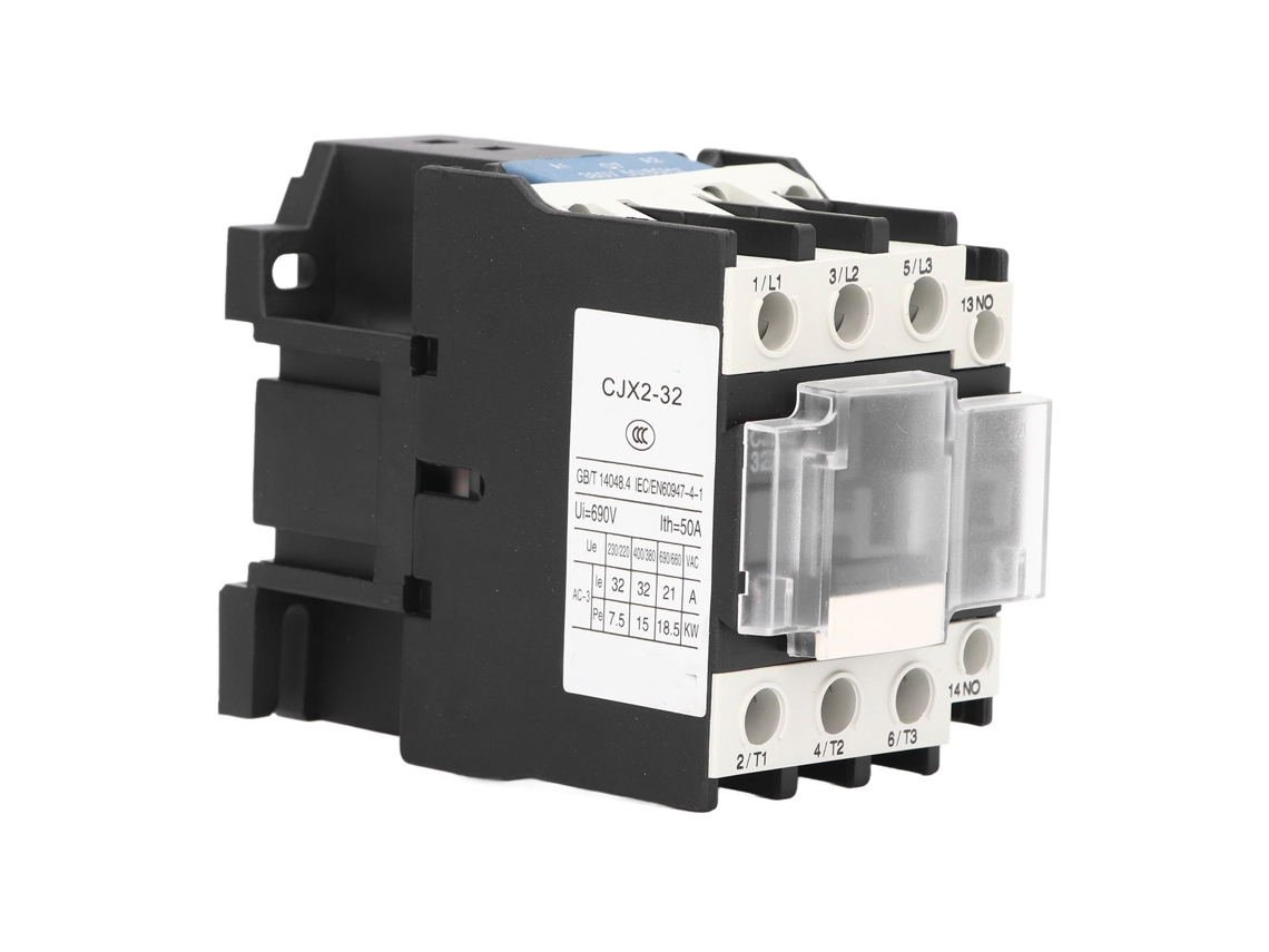 Contacto Ac 3p Normalmente Abierto 380v De Alta Conductividad Para Industria Bobina Sensible