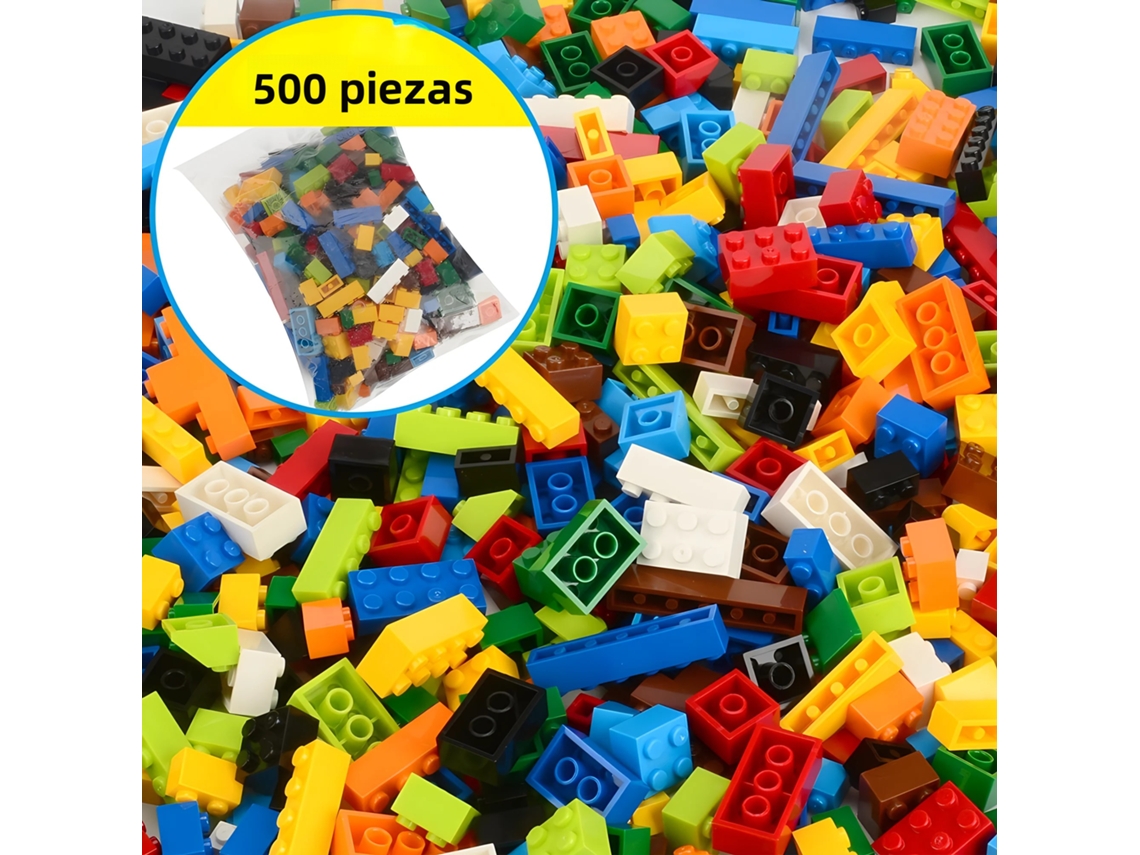 (500 Piezas) Juego De Bloques De Construcción Creativos De Bricolaje Serie Ciudad Clásica