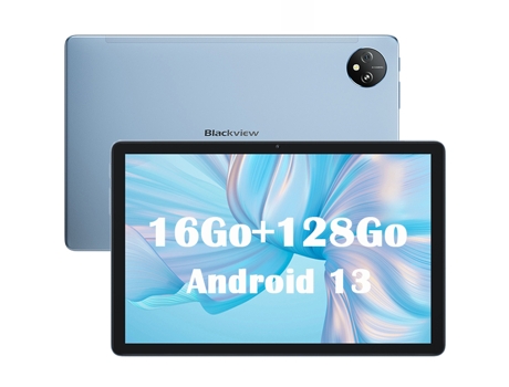 Tablet BLACKVIEW Tab 80 (10.1" - 16 GB RAM-128GB/SD 1TB - ID Facial - 5G Wifi - SIM Doble - Azul)