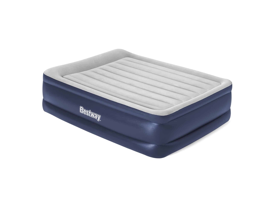 Colchón de Aire Doble BESTWAY 2,03 M X 1,52 M X 56 Cm Tritech con Bomba Integrada