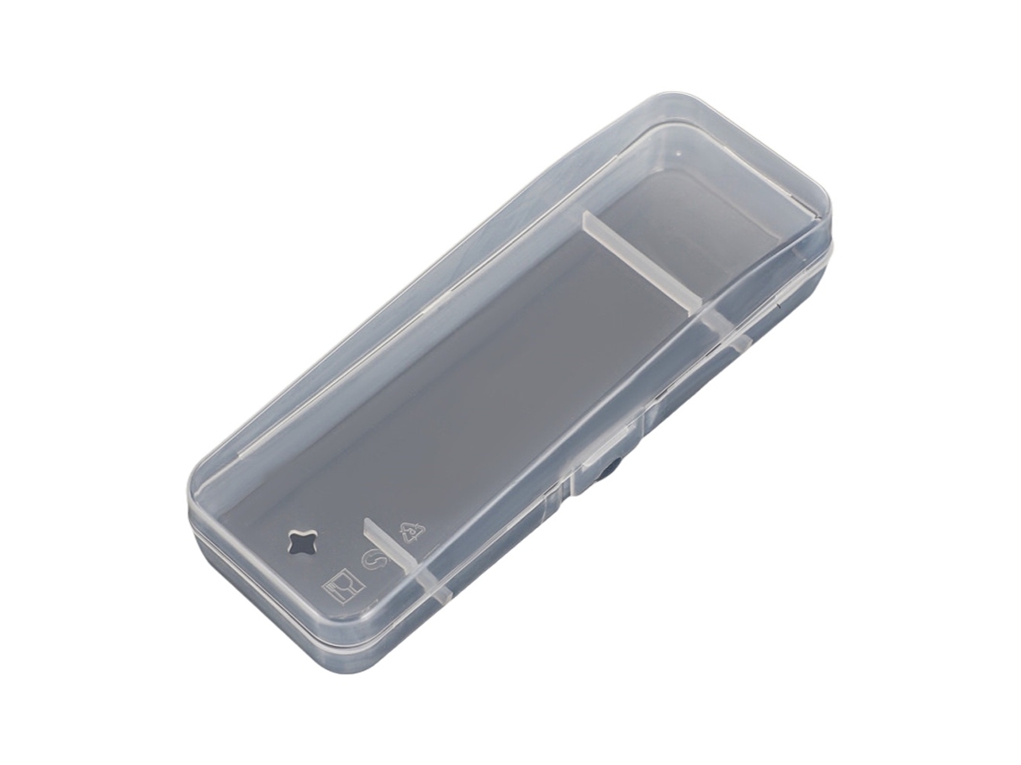 Estuche portátil de plástico para maquinilla de afeitar, soporte de viaje para maquinilla de afeitar manual, caja universal de almacenamiento para maquinillas de afeitar.