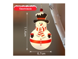 Luces navideñas LED decorativas Luces colgantes 3D novedosas KH2023