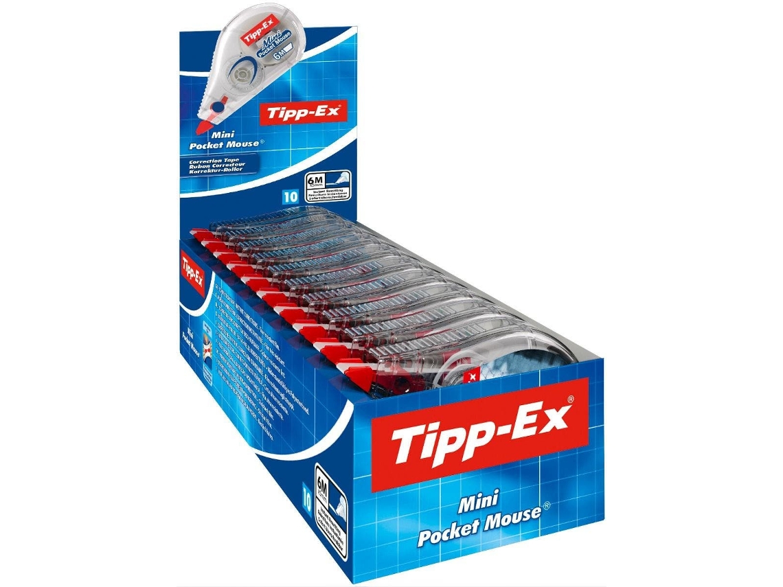 BIC 8922365 nastro di correzione 6 m Trasparente 10 pz