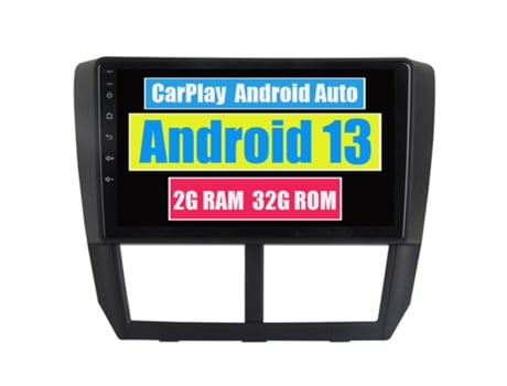 Autoradio Multimedia ROVERONE para Subaru Forester 3 SH 2007 - 2013 Impreza GH GE 2011 CarPlay Android Coche Radio Bluetooth Navegación