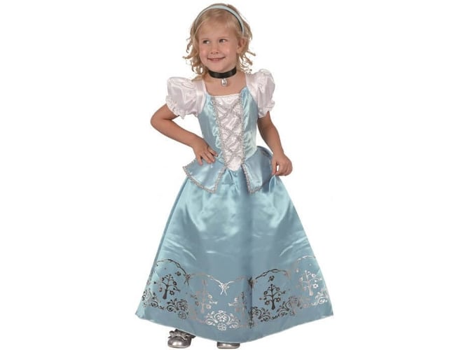 Disfraz de Niña DISFRAZZES Princesa Del Hielo (Talla: 7 a 9 años)