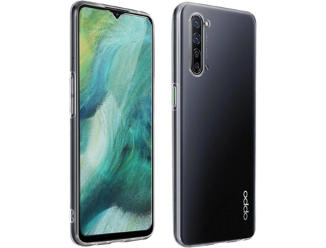 Carcasa y Protector de Cristal Templado Oppo Find X2 Lite AVIZAR PACK-360-CL-X2LITE Negro