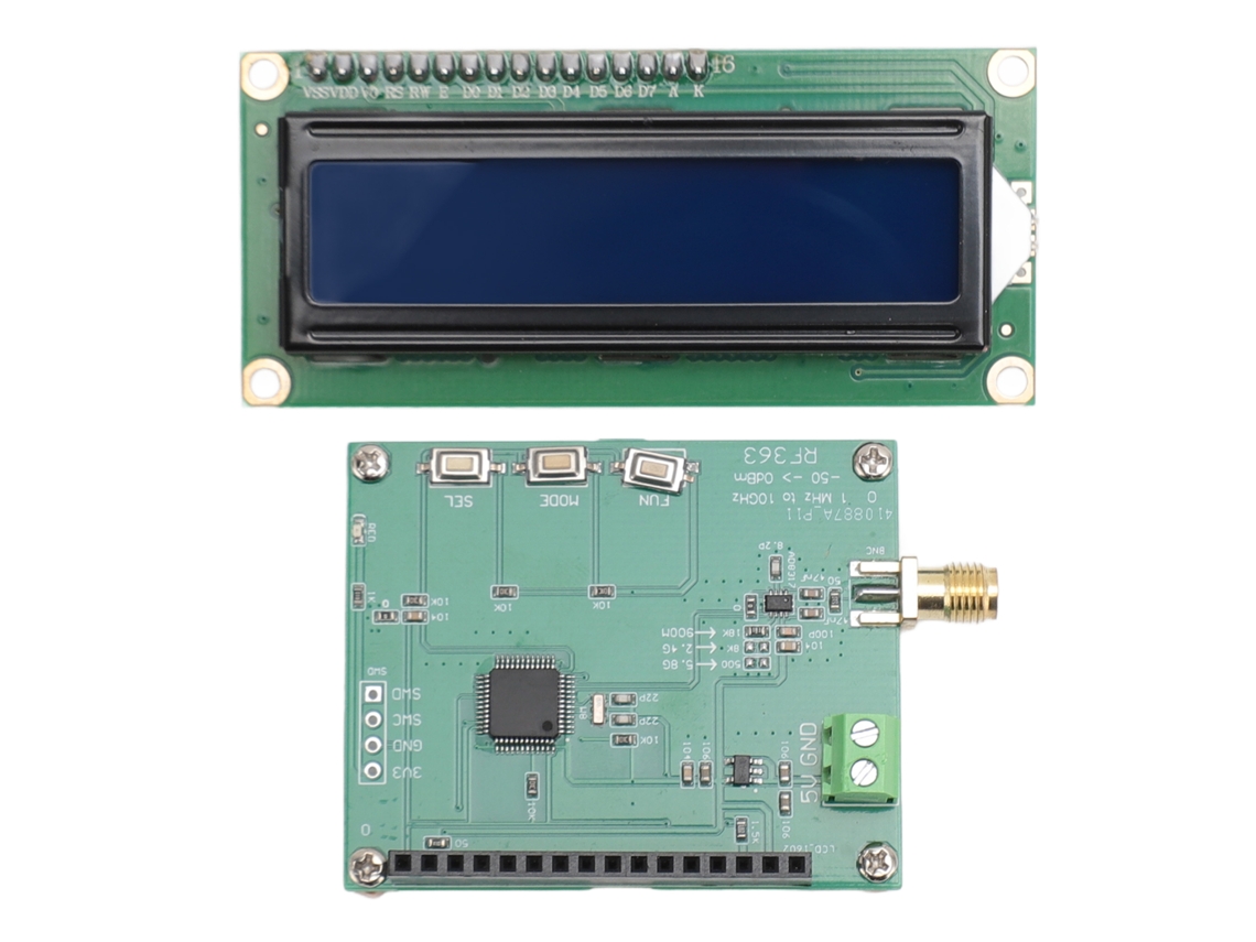 Calibrador De Medidor De Potência Rf 1mhz-10ghz -50-0dbm Com Atenuação Ajustável Para Calibração De Instrumentos