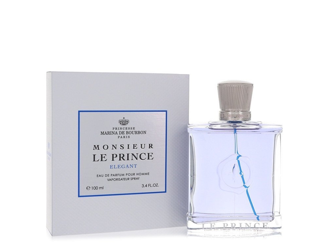 Eau De Parfum Hombre Monsieur Le Prince Elegant by Marina De Bourbon Spray 3.4 oz (100 ml)