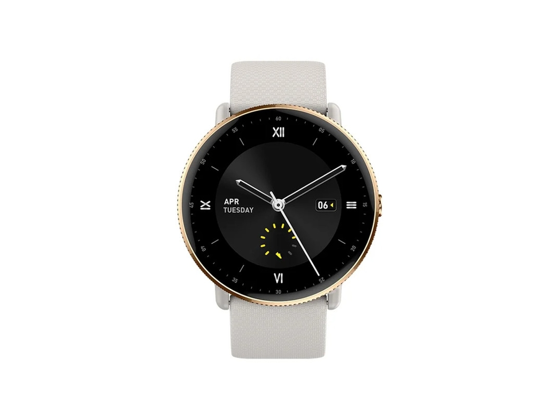 Reloj inteligente Yizhood S61 con Bluetooth, llamadas, pantalla AMOLED de 1.43" para Android e iOS, dorado