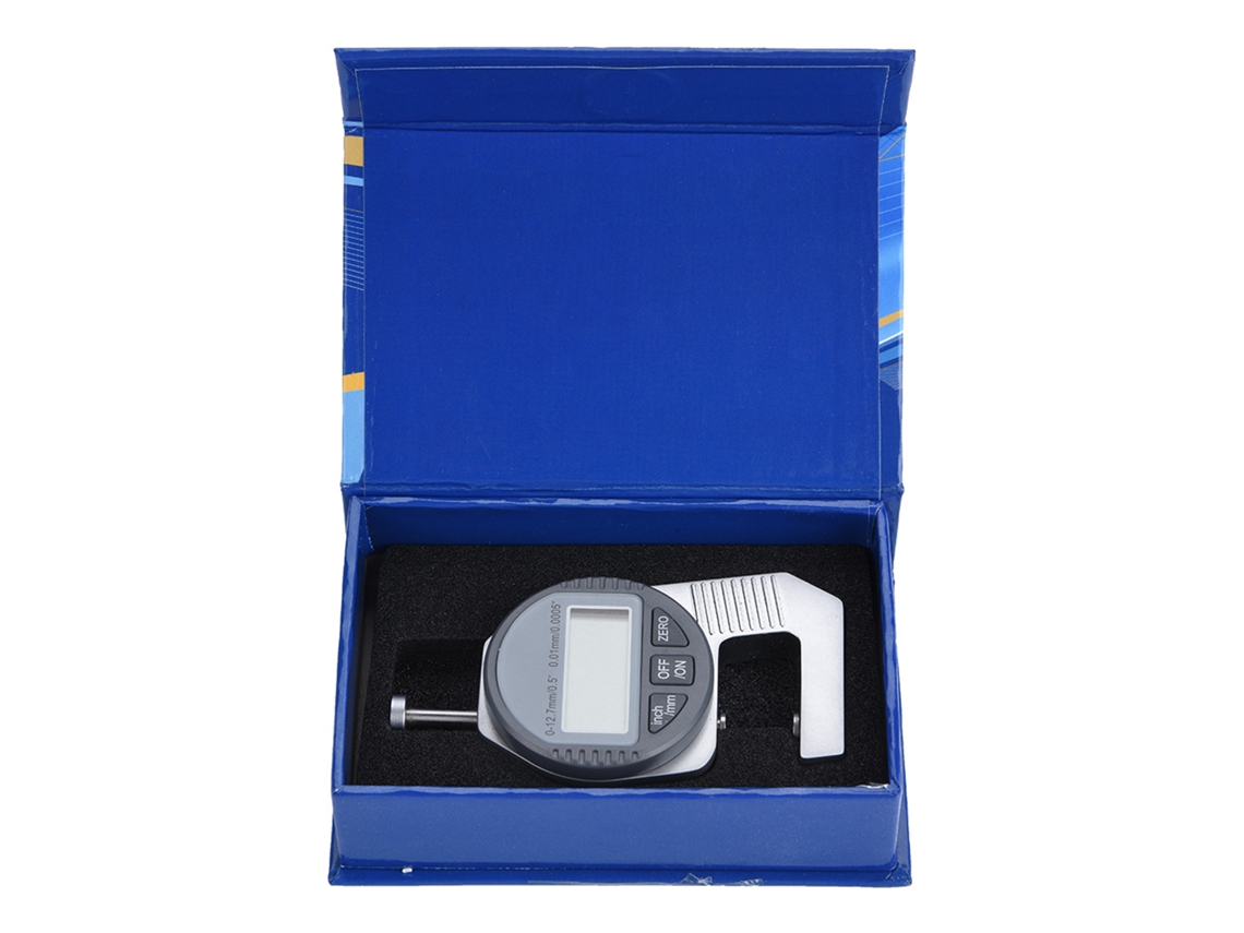 Medidor de espesor de pantalla LCD de 0,12 a 7 mm (sin marca)