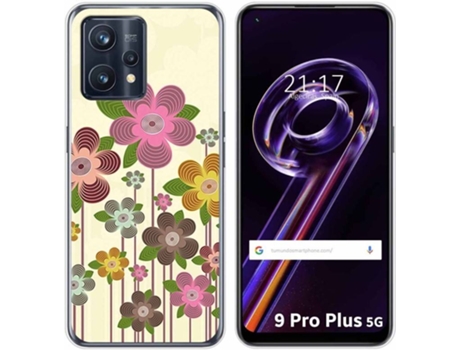 Carcasa para Realme 9 Pro Plus 5G TUMUNDOSMARTPHONE Dibujos Primavera En Flor Multicolor