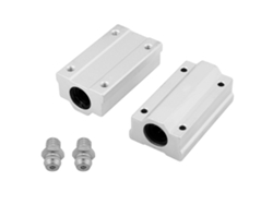Bloque Deslizante De Rodamientos Lineales De Bolas De Aluminio De 8 Mm Para Máquinas Cnc (2 Piezas)