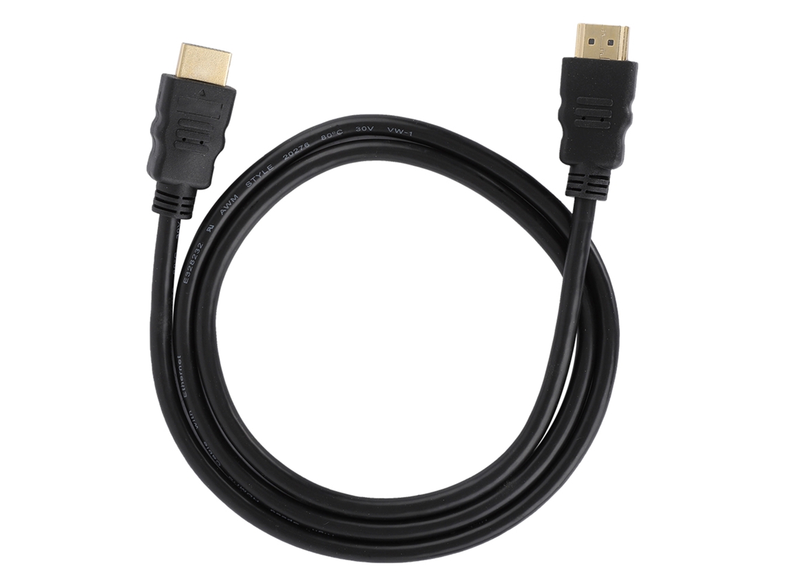 Cable Hdmi Ultra Hd 4k Chapado En Oro Para Tv De Escritorio, Portátil Y Router, 1m