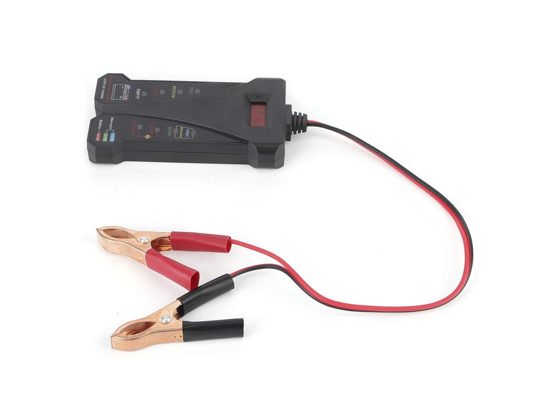 Probador De Baterías Digital De 12 V, Sistema De Carga Confiable, Analizador.