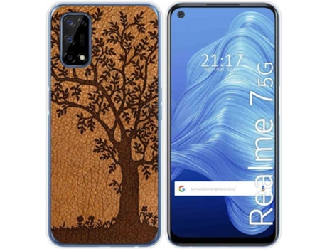 Carcasa Realme 7 5G TUMUNDOSMARTPHONE Cuero 03 Multicolor