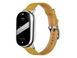 Correa para Xiaomi Smart Band 10/9/8 - Piel - Hebilla plateada fina