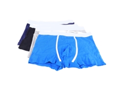4 Calzoncillos Bóxer Para Hombre, De Algodón Suave, Tiro Medio, Transpirables, Talla Xl.