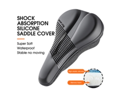 Funda Acolchada Antideslizante Para Sillín De Bicicleta, De Silicona Suave, Para Bicicleta De Montaña Y Carretera, Para Ciclismo Al Aire Libre.