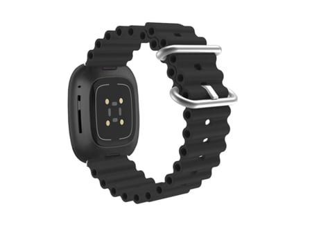 Correa Ocean para Fitbit by Google Versa 2 Negro