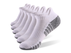 6 Pares De Calcetines Deportivos Cortos Hasta El Tobillo, Cálidos, Duraderos, De Secado Rápido, Para Correr, Ciclismo, Invierno Y Otoño.