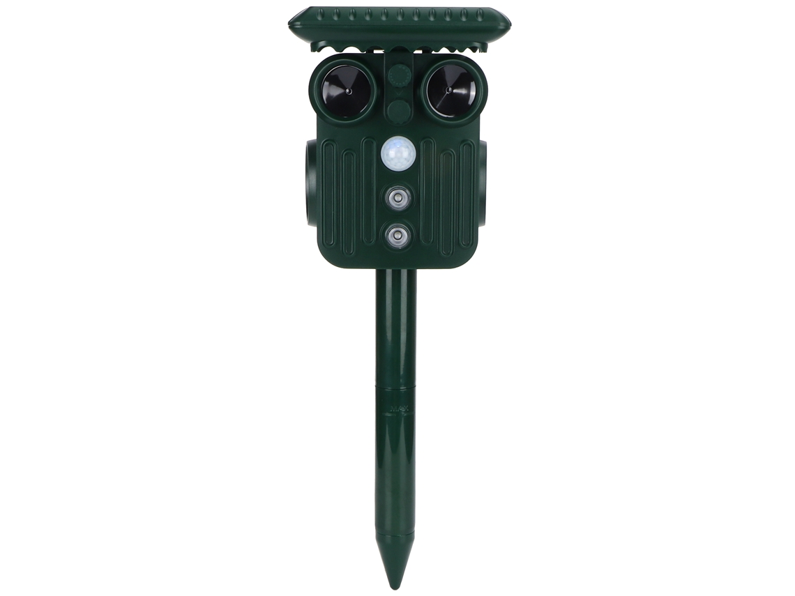 Repelente Solar Ultrasónico Para Animales, Ratas Y Serpientes, Para Jardín, Granja Y Uso Exterior, 3,7 V/250 Ma
