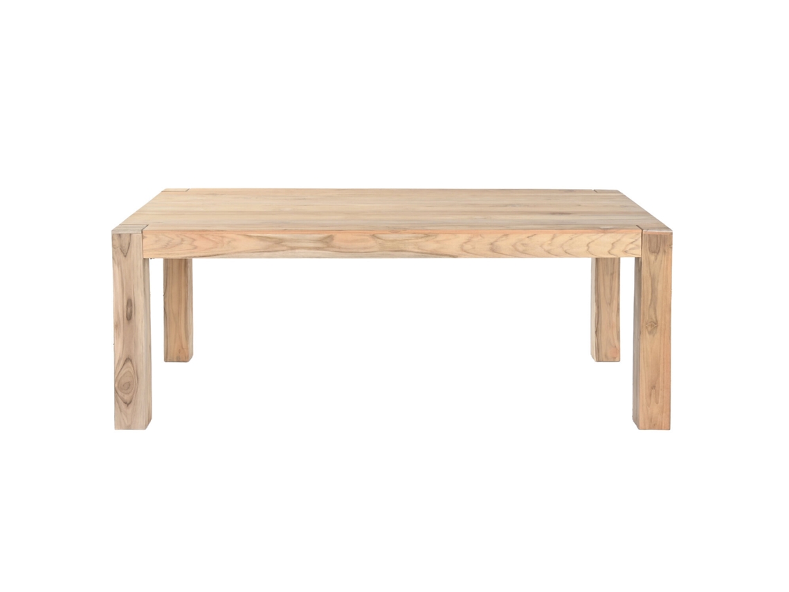 Mesa Comedor Teca Marron 200x100x76cm