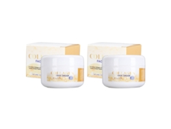 2pcs Crema De Colágeno 100g Hidratante Reafirmante Antiedad Reduce Arrugas Crema Facial De Colágeno