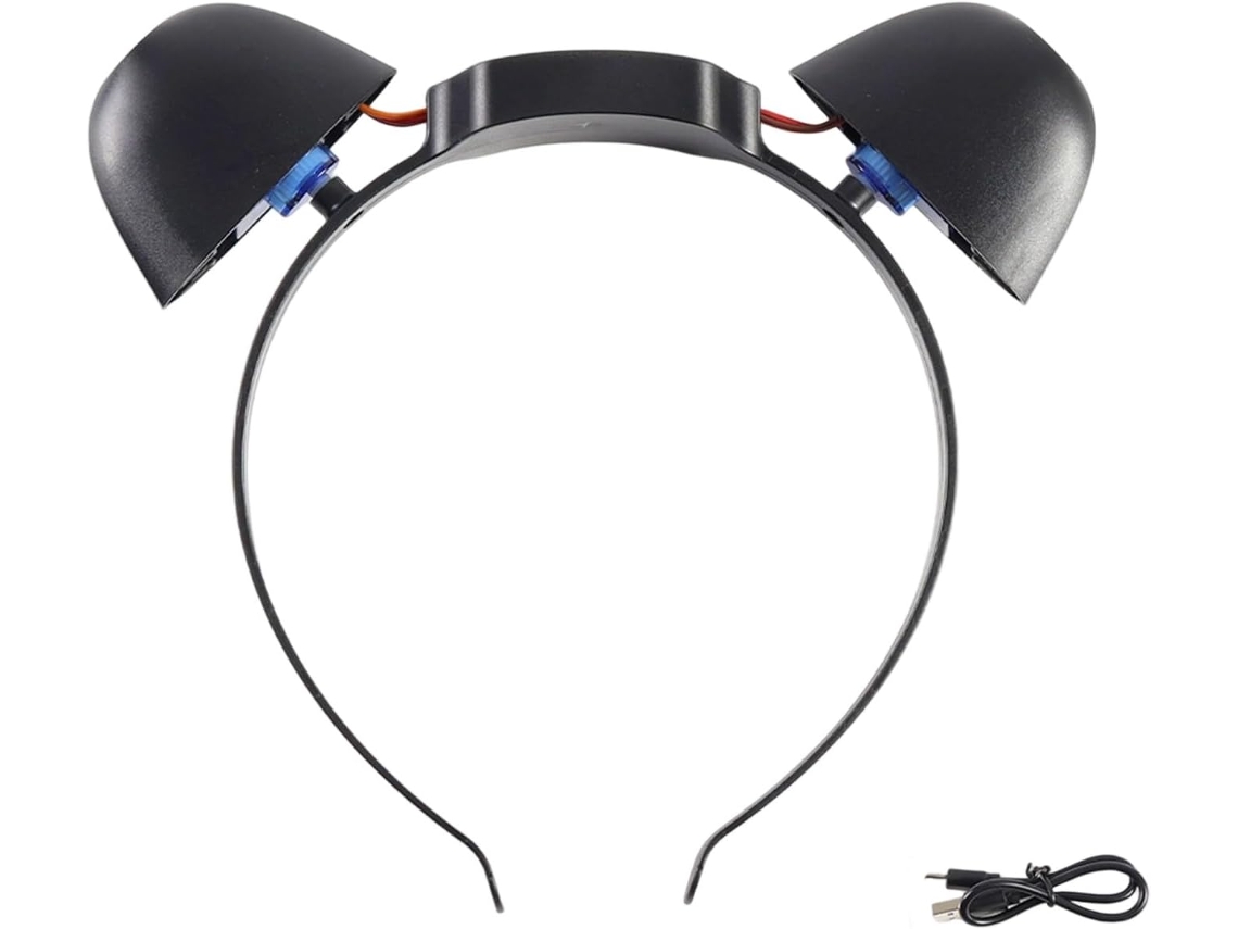 Oreille En Peluche Recargable Con Usb Móvil Para Fiestas, Disfraces Y Juegos Participativos