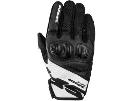 Guantes Unisex SPIDI Flash-r Evo Kt Negro para Motociclismo (XXL)