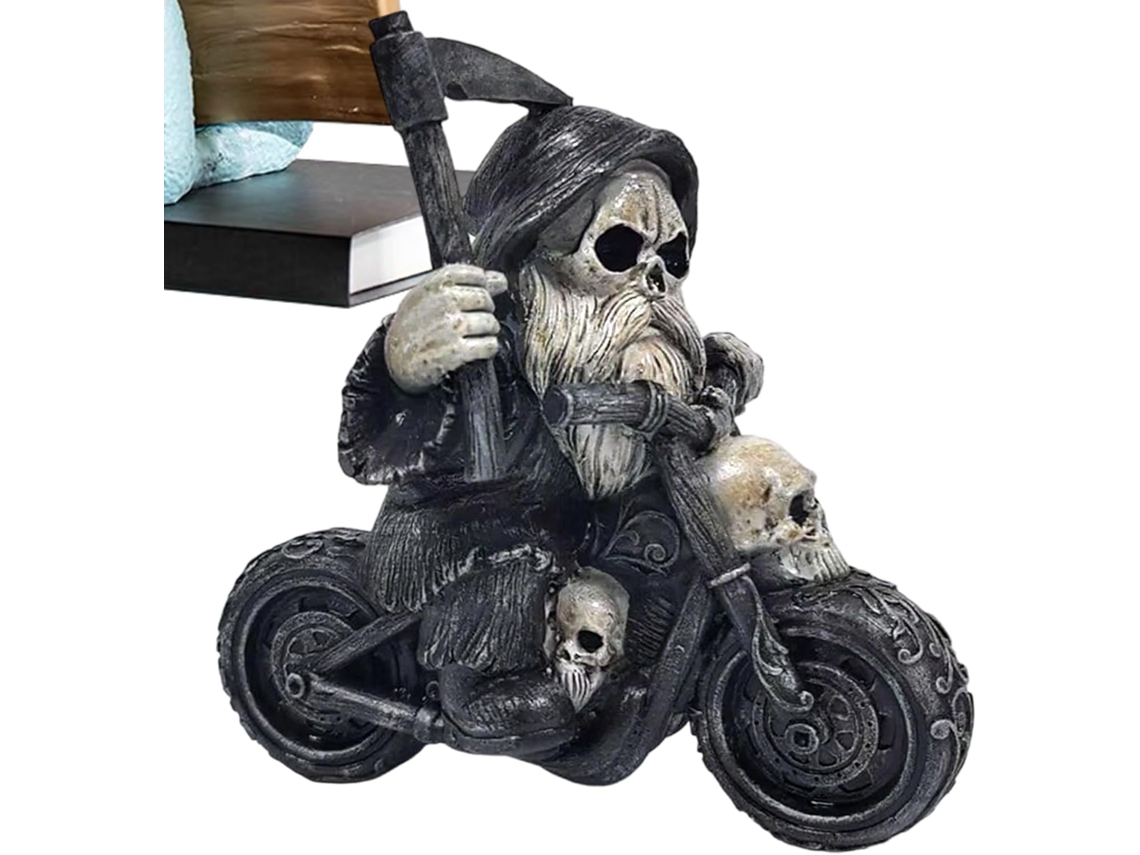 Estatua De La Parca Escultura Motocicleta Para Oficina Figuras Decorativas Hechas A Mano Bares Tem Ticos Biblioteca Sala