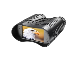 Gafas de visión nocturna, binoculares de visión nocturna 4K para adultos, gafas de visión nocturna recargables con pantalla de 3,2 pulgadas, CHRONUS