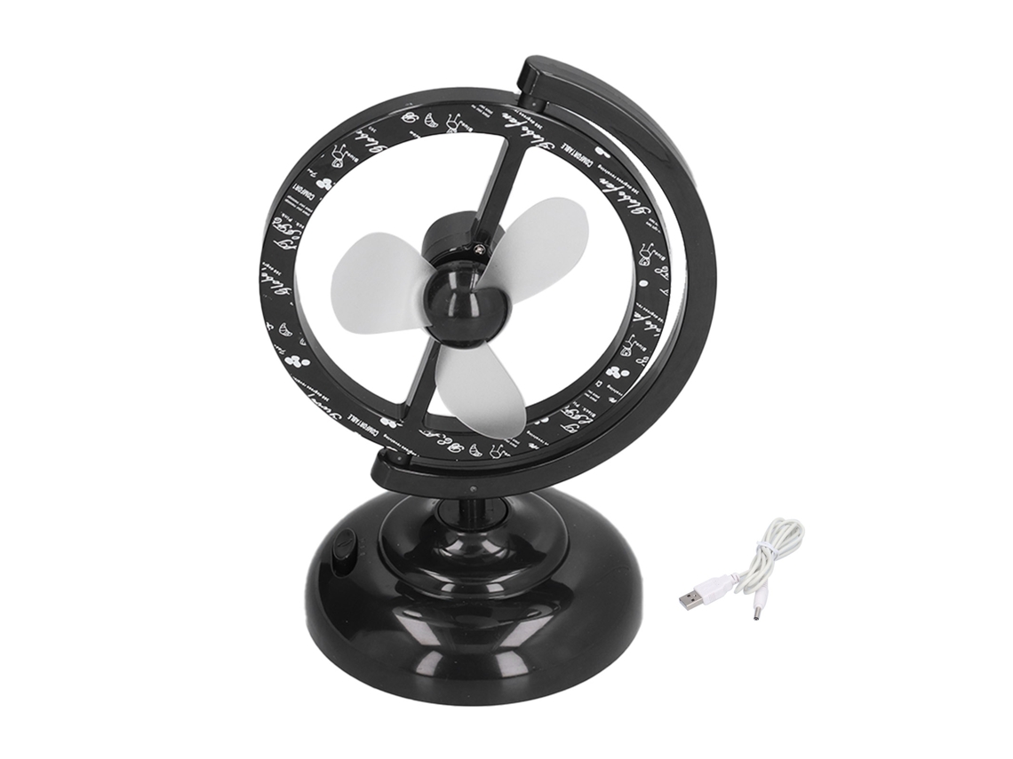 Ventilador De Escritorio Usb Pequeño, Rotación De 90 Grados, Viento Fuerte, Duradero, Para Oficina En Casa.