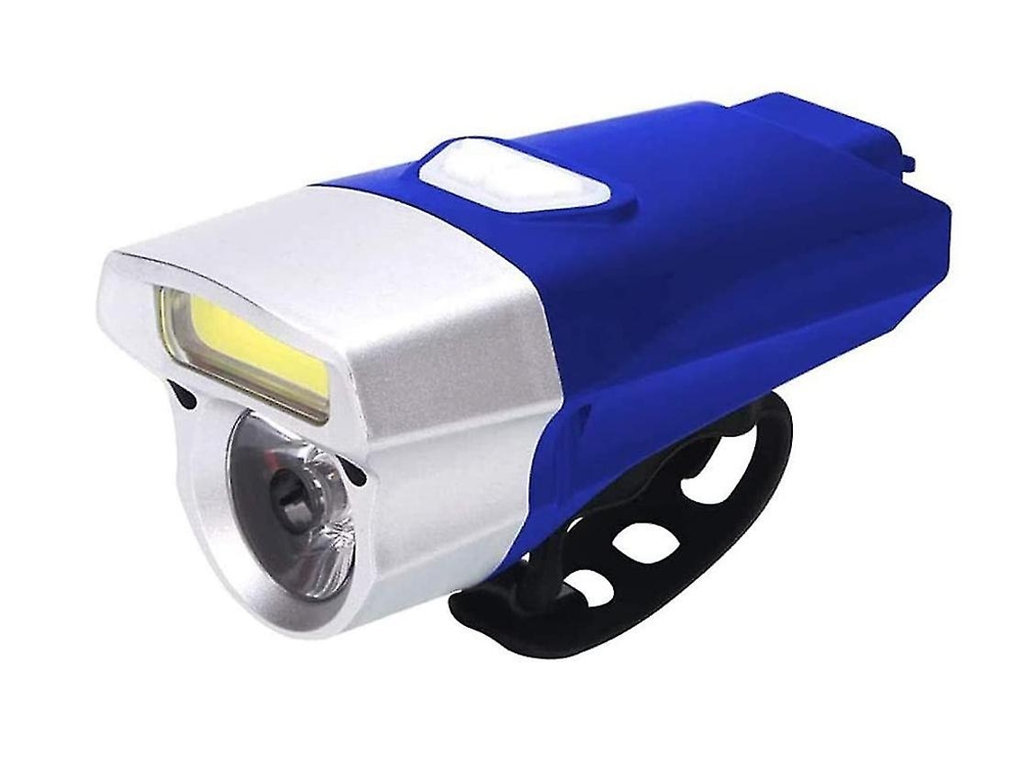 Juego de luces delanteras para bicicleta recargables por USB IPX8 azul Yizhood