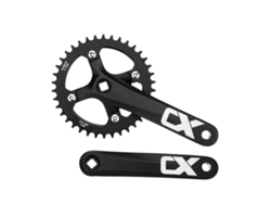 Juego De Rodamientos Derecho E Izquierdo Con Trinquete Simple Para Bicicletas De Montaña Y De Carretera, Aluminio.