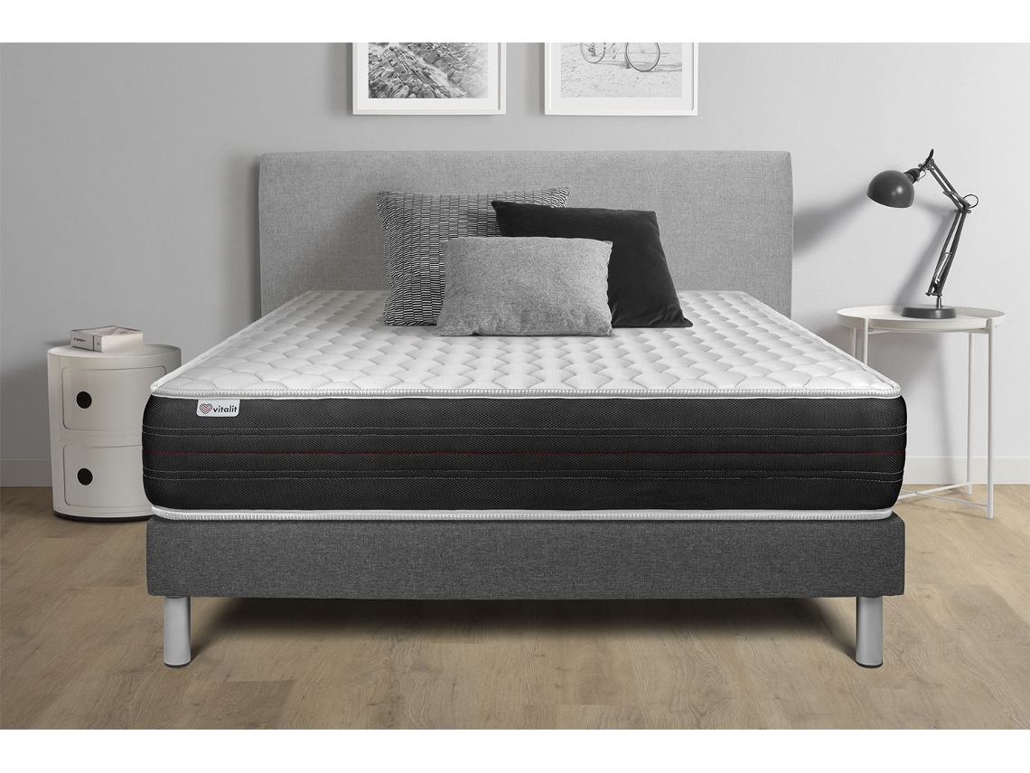 Somier Vital Spring VITALIT Gris (200x200)