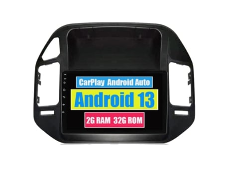 Autoradio Multimedia ROVERONE para Mitsubishi Pajero 3 V70 V60 1999 - 2006 CarPlay Android Coche Radio Bluetooth Navegación