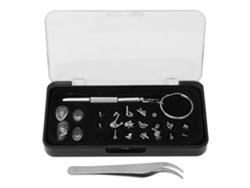 Juego De Herramientas Para Reparación De Gafas Con Destornillador, Pinzas, Destornillador Y Accesorios.
