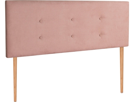 Cabecero DHOME con Patas (Salmón - Tela - 105 x 5 x 105 cm)