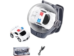 Reloj de coche de juguete con carga USB de 2,4 G, minicoche de carreras con control remoto Wa Panoona