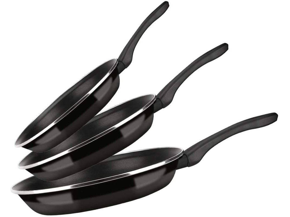 Set 3 Sartenes FAGOR Optimax (Acero Inoxidable - 20-24-28 cm)