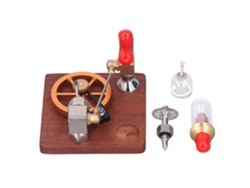 Juguete generador de electricidad con motor Stirling ajustable