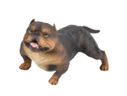 2026-modelo De Bulldog Simulado Decoración Educativa Figura De Colección Juguete Pl127-1049