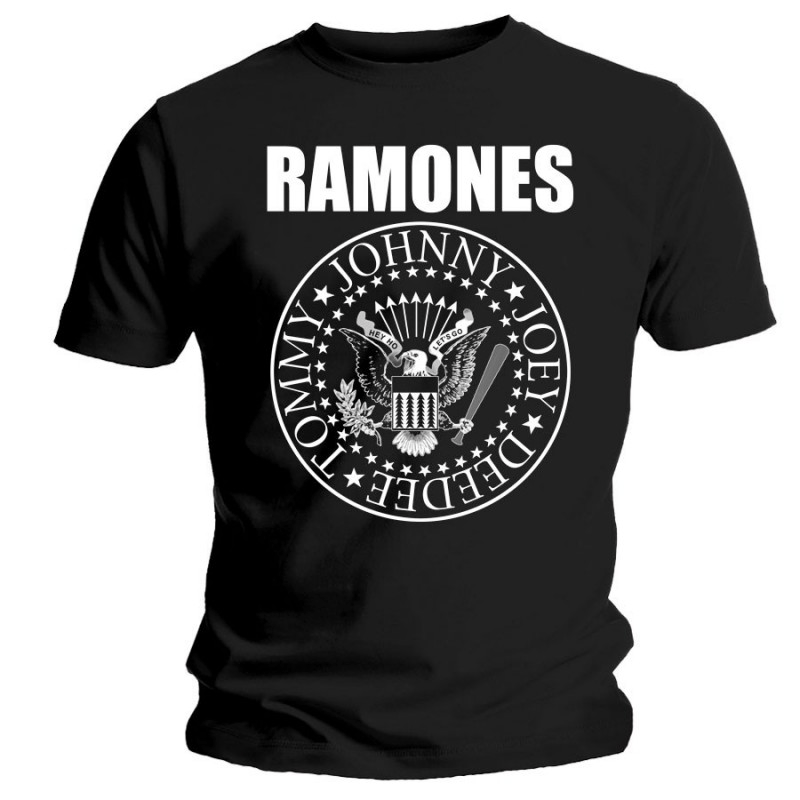 Camiseta RAMONES Seal Front Print M
