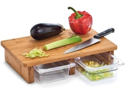 Tabla de Cortar ZELLER Cajones Retráctiles II (40.5 x 26.5 x 8.5 cm)