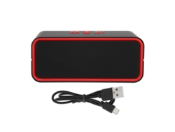 Altavoz Portátil Inalámbrico Bluetooth 5.0 Con Subwoofer Estéreo Para Teléfono Móvil Y Ordenador - Rojo