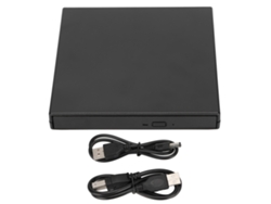Unidad Óptica Externa Usb Ultradelgada Portátil Dvd/cdrw Para Portátiles Y Equipos De Escritorio