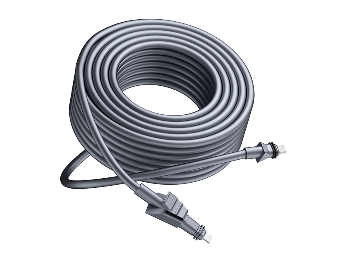 Cable PoE plano de 10 m IP68 Plug and Play