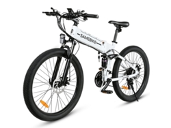 Samebike Lo26-ii-ft-yd Bicicleta Eléctrica Plegable De 26 Pulgadas Con Batería De 48 V Y 14 Ah, Motor De 900 W Y Frenos De Disco Hidráulicos
