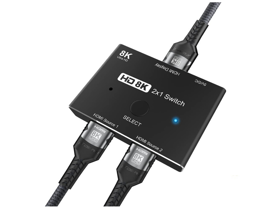 Alta Velocidad 8K Uhd 2 en 1 Salida Hdmi YIZHOOD Inf140 Negro